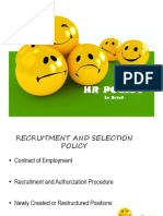 HR Policy HR Policy: in Brief in Brief