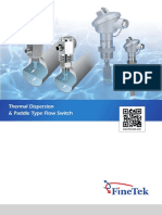 Thermal Dispersion Flow Switch