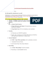 Reduce Your CFA Exam Preparation Time by 50%: CFA®, FRM®, PRM®. To View More Details On Authorized Course Providers