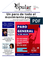 El Popular 355 Órgano de Prensa Oficial del Partido Comunista de Uruguay