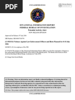 FOUO FBI SIR Planned Protests and Violence Against LE Louisiana 8 July....PDF