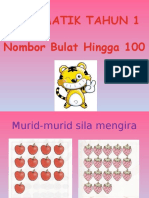 Matematik Tahun 1 Nombor Bulat Hingga 100