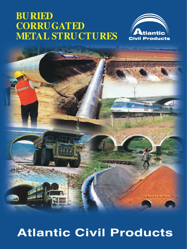 ACP - Buried Corrugated Metal Structures | PDF | Pipe (Fluid Conveyance ...