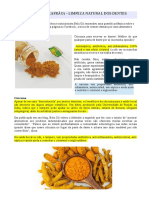 Receita Caseira - Limpeza Natural Dos Dentes