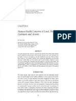 Lead, Mercury, Cadmium and Arsenic Health Effects