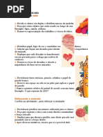 Atividades 1º Dia de Aula