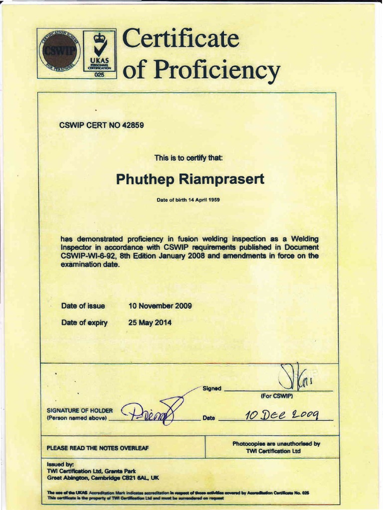 Cswip 3.1 PDF | PDF | Technology & Engineering