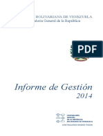 Informe - Completo Contraloria General de La Republica 2014 PDF