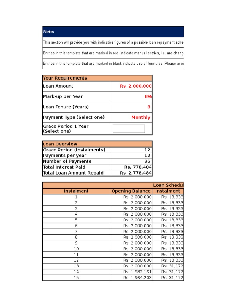 Loan Repayment Excel Template For Your Needs vrogue.co