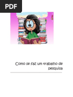 g. trabalho pesquisa