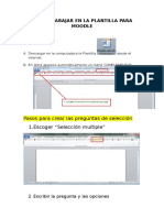 Manual para Hacer Preguntas para Moodle