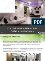 Uso de Colores: Colores y Decoración de Interiores para Casas Pequeñas