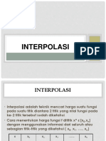 Interpolasi