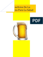 Eneficios Para La Salud de La Cerveza