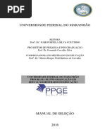 Mestrado em Educação UFMA PDF