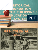 Historical Foundation of Education pt1