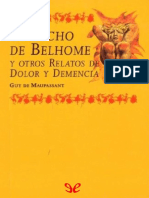 LIBRO - El Bicho de Belhome y Otros Relatos