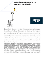 Estudo Do Significado Filosófico Da Alegoria Da Caverna