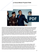 Jalan Sosialisme Hugo Chavez Melalui Proyeksi Politik Populisme