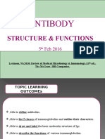 ANTIBODY STRUCTURE AND FUNCTION Year 1 (1) - 2