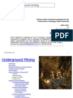 Ug Metal Mining Notes