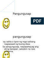 Bahagi NG Pangungusap