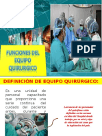 Funciones de Los Ps en Cirugia