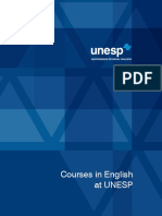 Courses in English at Unesp: Propg
