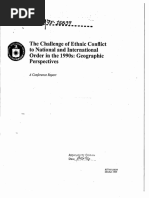 A Study Ethnic Conflict Around the World and Its Impact in world Stability.