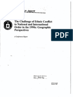 A Study Ethnic Conflict Around The World and Its Impact in World Stability.