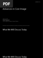 514 Advances in Core Image