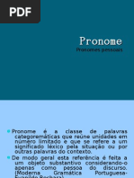 Aula VII - Pronomes