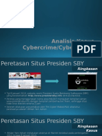 Analisis Kasus Cybercrime