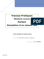Rapport TP Partie1 Resaux