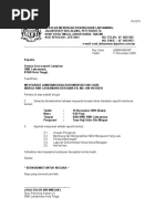 Surat latihan kebakaran
