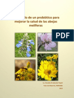 Desarrollo de Un Probiótico para Mejorar La Salud de Las Abejas Melíferas PDF