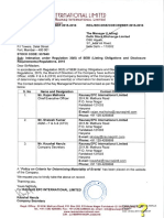 Authorised KMPs To Determine Materiality of Events/information (Company Update)