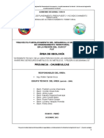 Inventario de Recursos Naturales y Peligros Geodinámicos de la Provincia de Chumbivilcas - Cusco