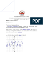 Funciones Trigonometricas