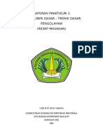 Download Laporan Praktikum - Teknik Dasar Pengolahan Resep Masakan by Vha Amala SN317945321 doc pdf