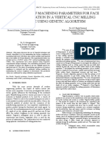 Optimization of Machining Parameters