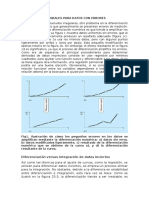 Derivadas e Integrales para Datos Con Errores