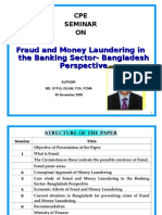 CPE Paper - Md. Syful Islam - Fraud & Money Laundering in Banking Sector-BD Perspective - 30nov08