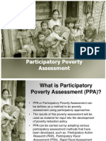 Participatory Poverty Assessment