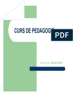 Pedagogie 1 - Curs - 7-Finalitatile Educatiei PDF
