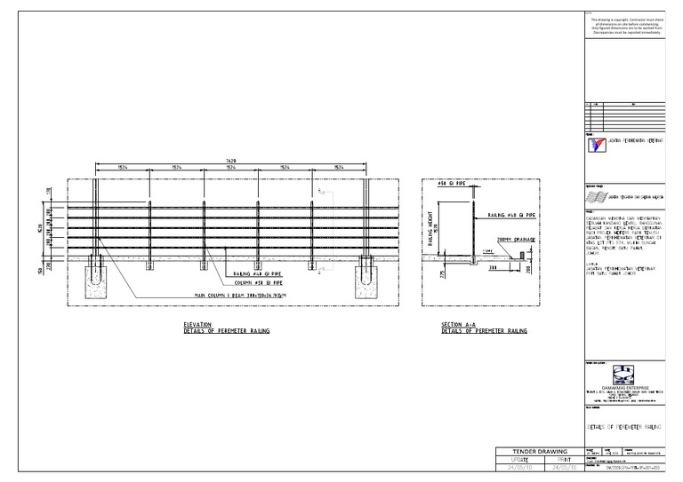 Contractor Drawing Guidelines and Notes | PDF