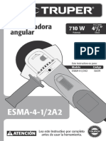 Esmeriladora Angular Truper (Esma-4-1 2a2)