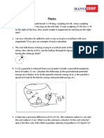 Physics Sample Paper