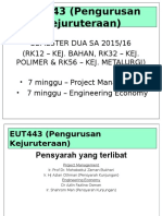 Chapter 1 - EUT443 engineering management