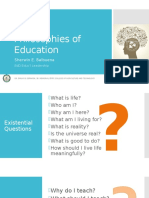 Philosophy of Education 